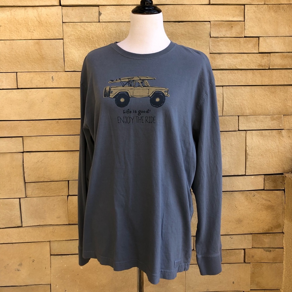 Life is good long sleeve   C6